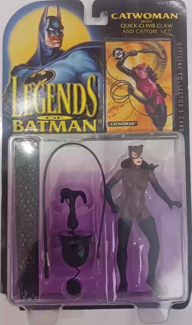 Legends of the Batman - Catwoman with Quick-Climb Claw and Capture Net