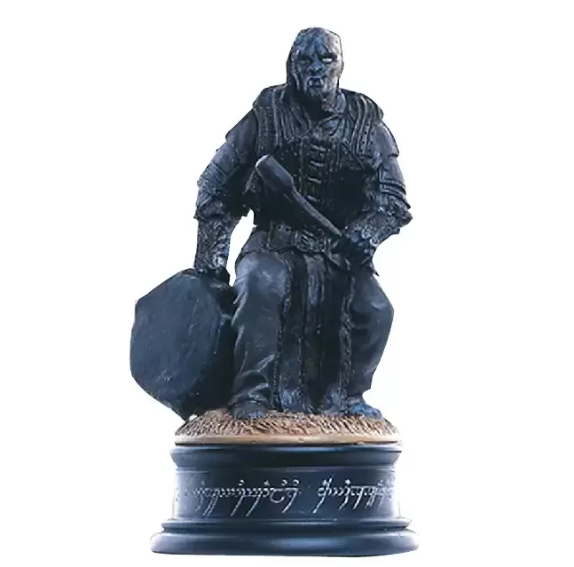 The Lord of The Rings - Chess Collection - Orc Drummer (Black Pawn)
