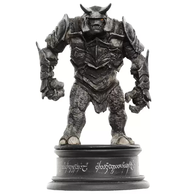 The Lord of The Rings - Chess Collection - Battle Troll (Black Pawn)
