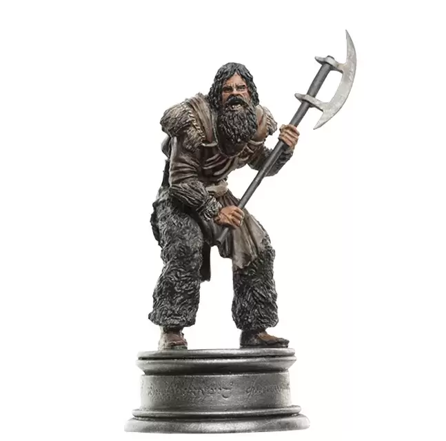 The Lord of The Rings - Chess Collection - Wild Man (Black Pawn)