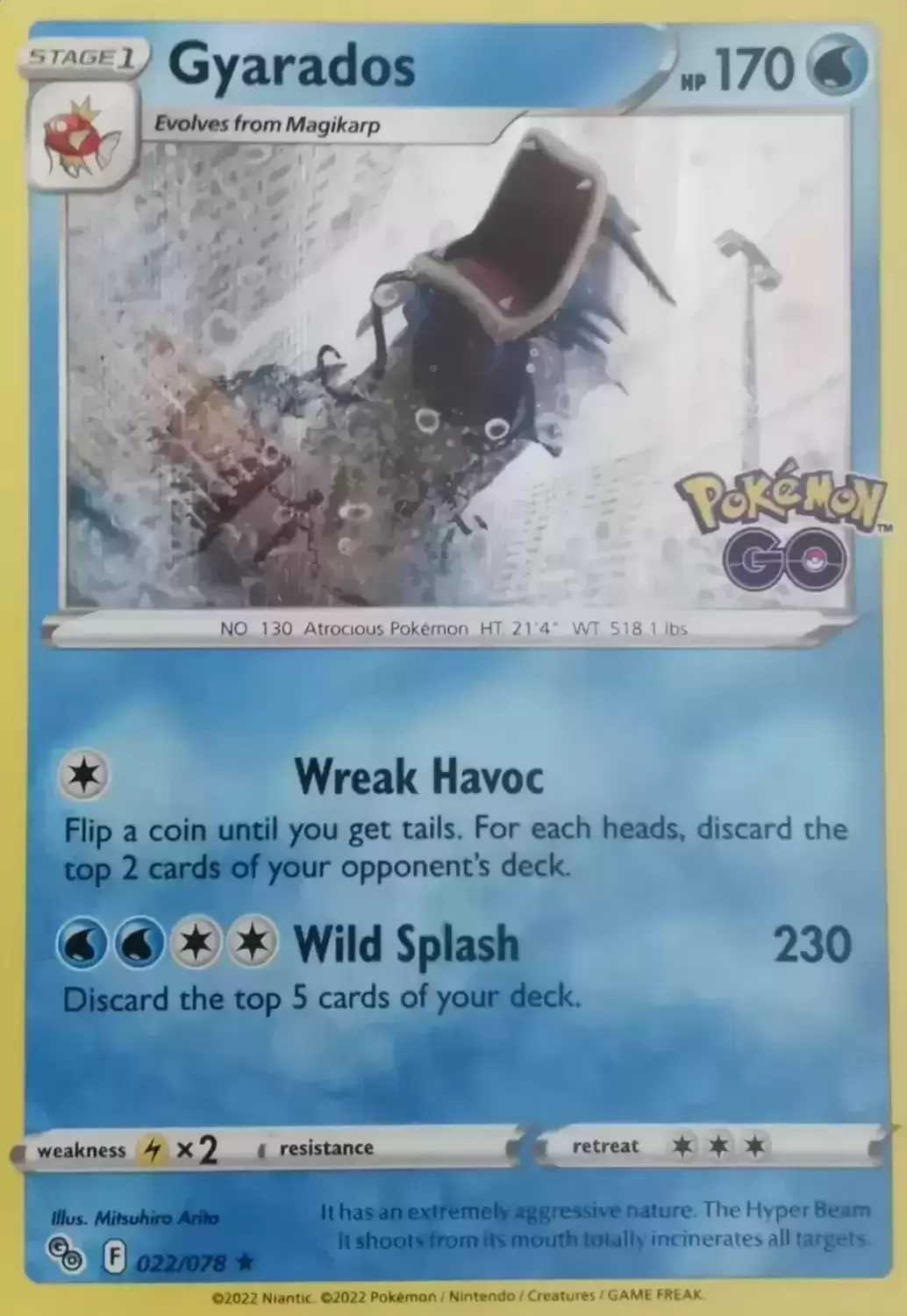 Pokémon Go - Gyarados Holo