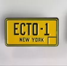 Ghostbusters - Ecto-1 number plate
