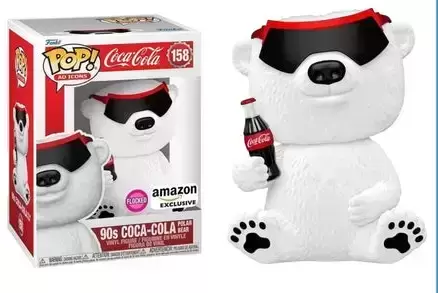 POP! Ad Icons - Coca-Cola - 90s Coca-Cola Polar Bear Flocked