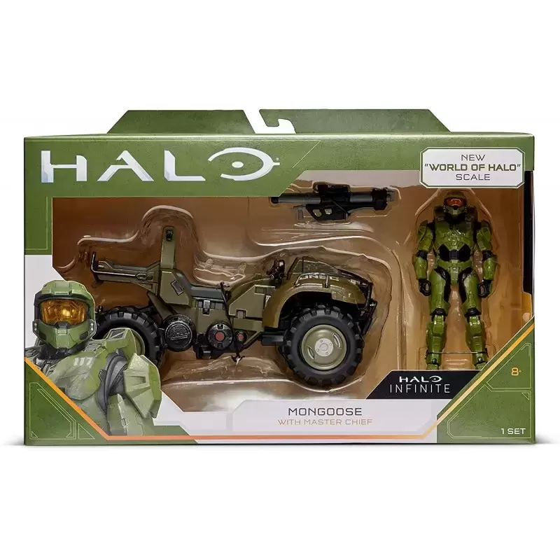 Jazwares Halo - Mongoose with Master Chief