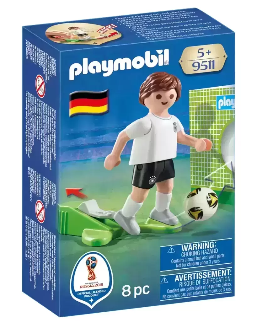Playmobil Football - Jouer de Foot Allemagne