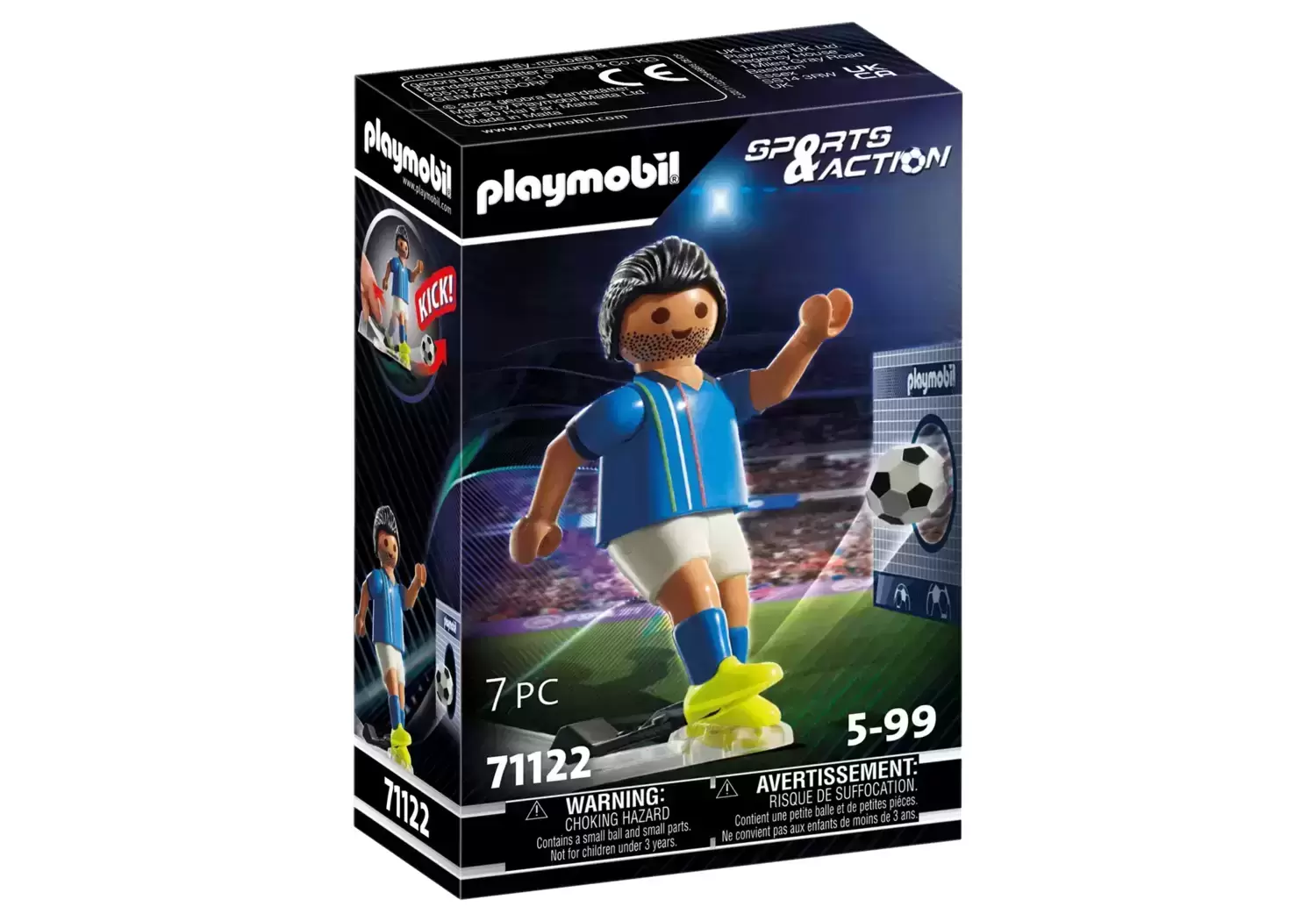 Playmobil Soccer - Soccer Player - Italy