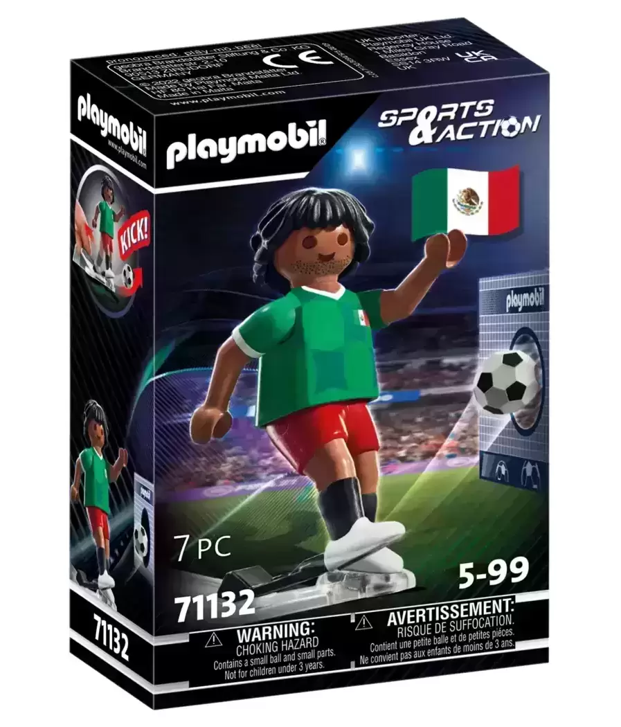 Playmobil Soccer - Soccer Player - Mexico