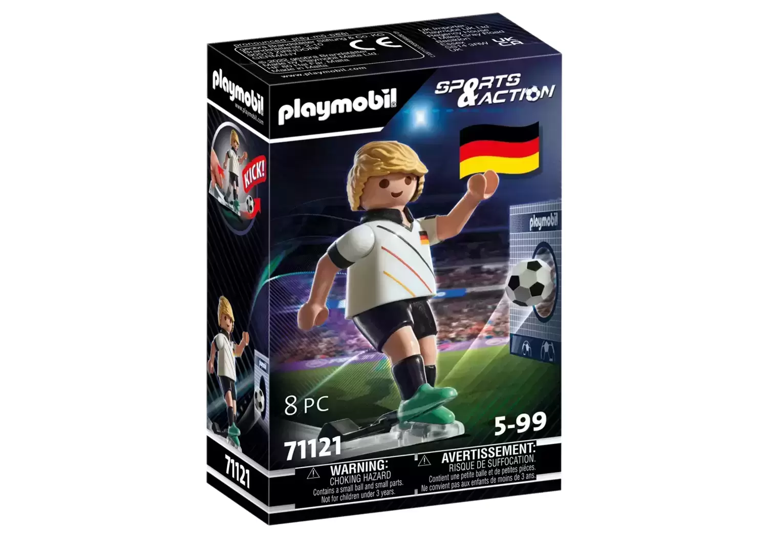 Playmobil Soccer - Soccer Player - Germany