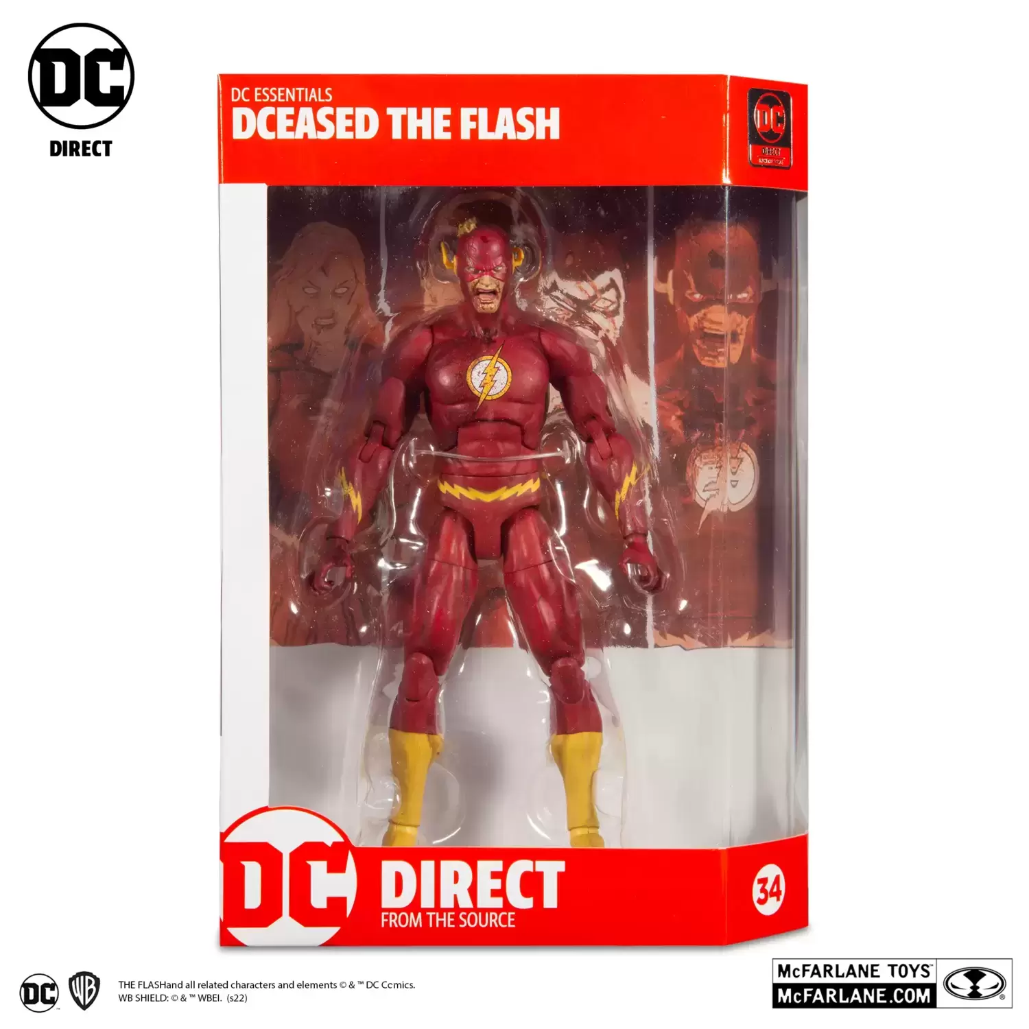 DC Essentials - DC Collectibles - DCeased The Flash - DC Direct