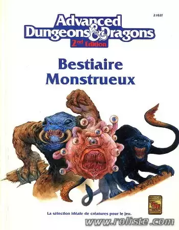 Advanced Dungeons & Dragons - 2ème édition - Bestiaire monstrueux