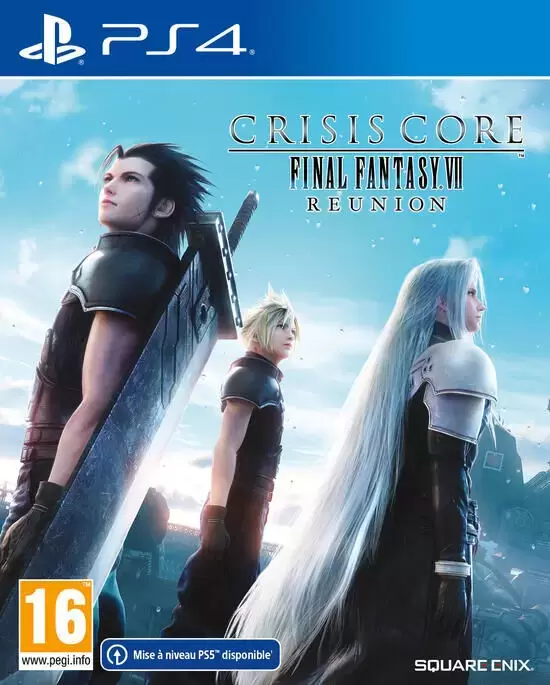 Jeux PS4 - Crisis Core Final Fantasy VII Reunion