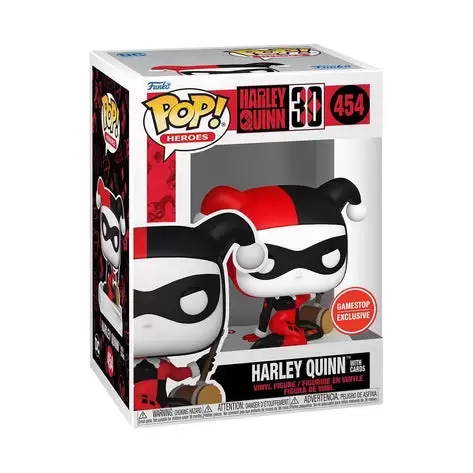 POP! Heroes - Harley Quinn 30thAnniversary with Cards