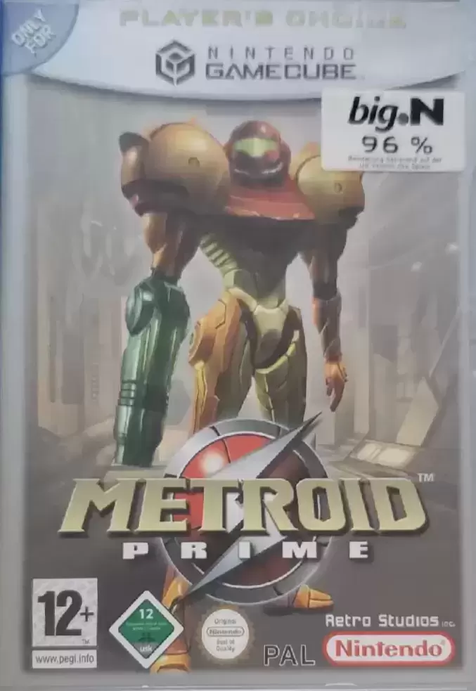 Nintendo Gamecube Games - Metroïd Prime - Player\'s Choice