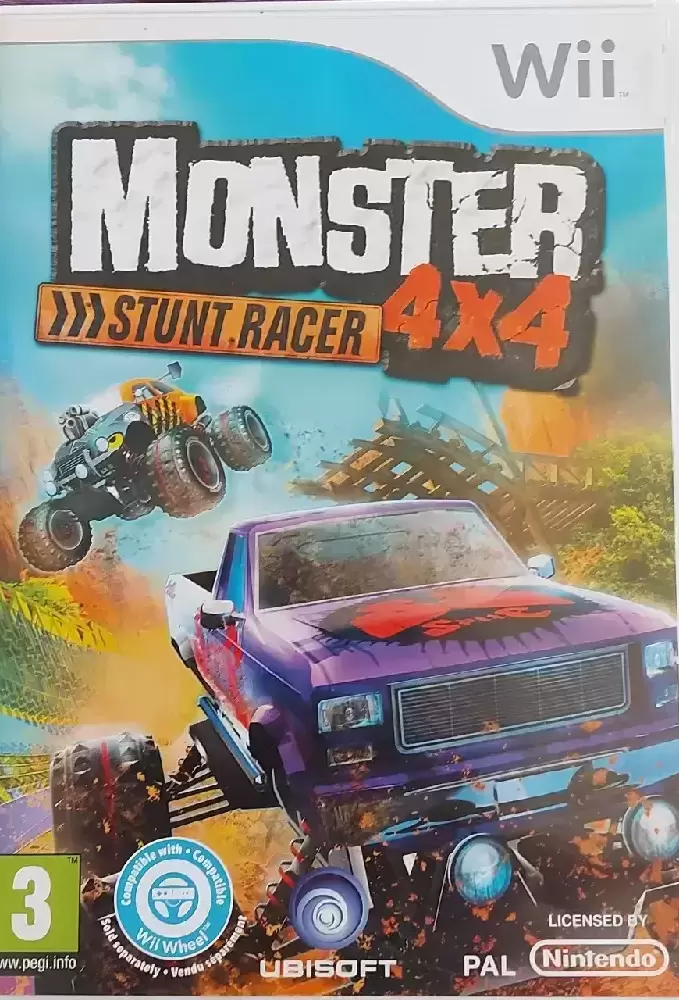 Jeux Nintendo Wii - Monster 4X4 Stunt Racer