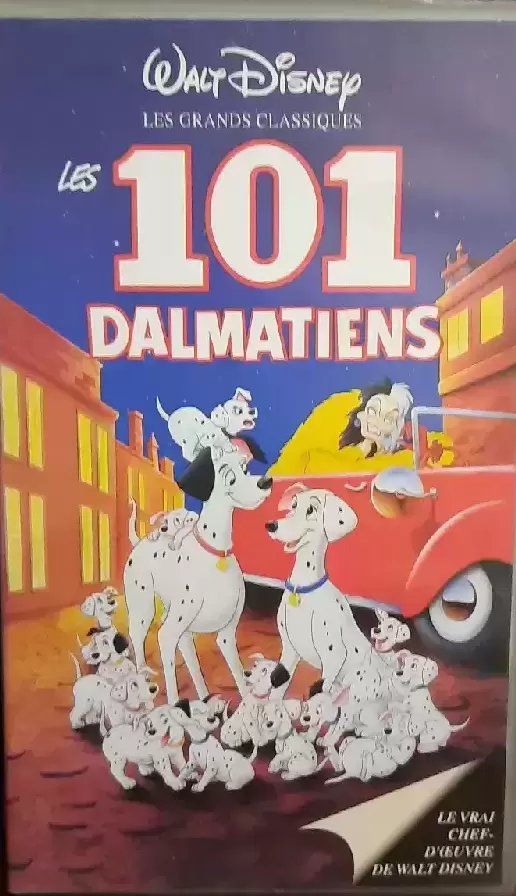 VHS - les 101 dalmatiens VHS