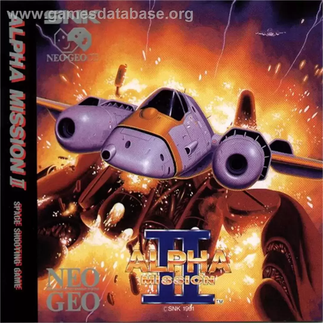 Alpha Mission II / ASO II: Last Guardian - Neo Geo CD videogame