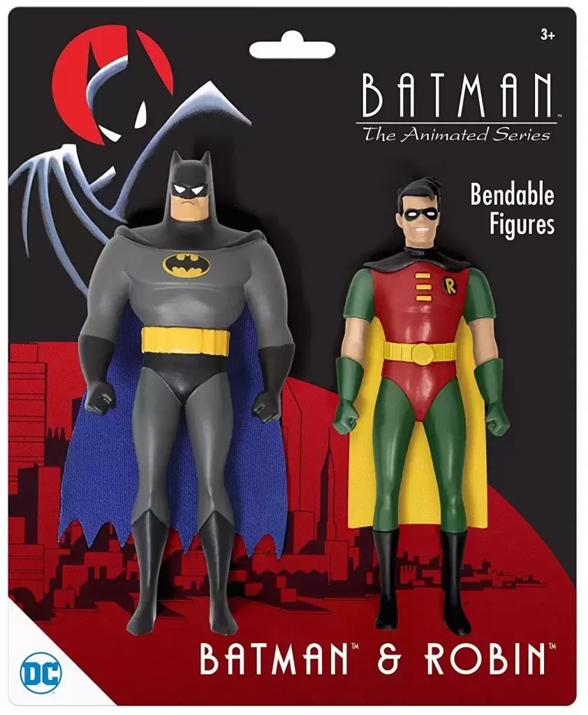 The New Batman Adventures - The New Batman Adventures - Bendable Figures Batman & Robin