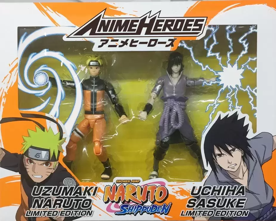 ANIME HEROES - Naruto - Sasuke Uchiha Action Figure