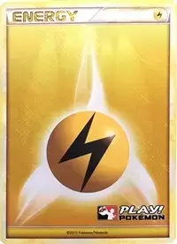 Common Energy Cards - Lightning Energy Reverse Play ! Pokémon 2010