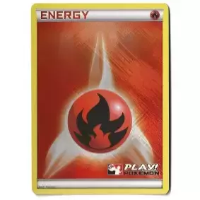 Énergies Génériques Play! Pokémon - Énergie Feu Reverse Play ! Pokémon 2010