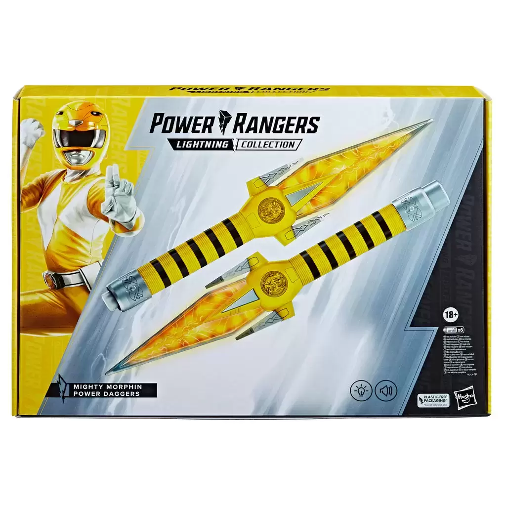 Power Rangers Hasbro - Lightning Collection - Mighty Morphin Power Daggers