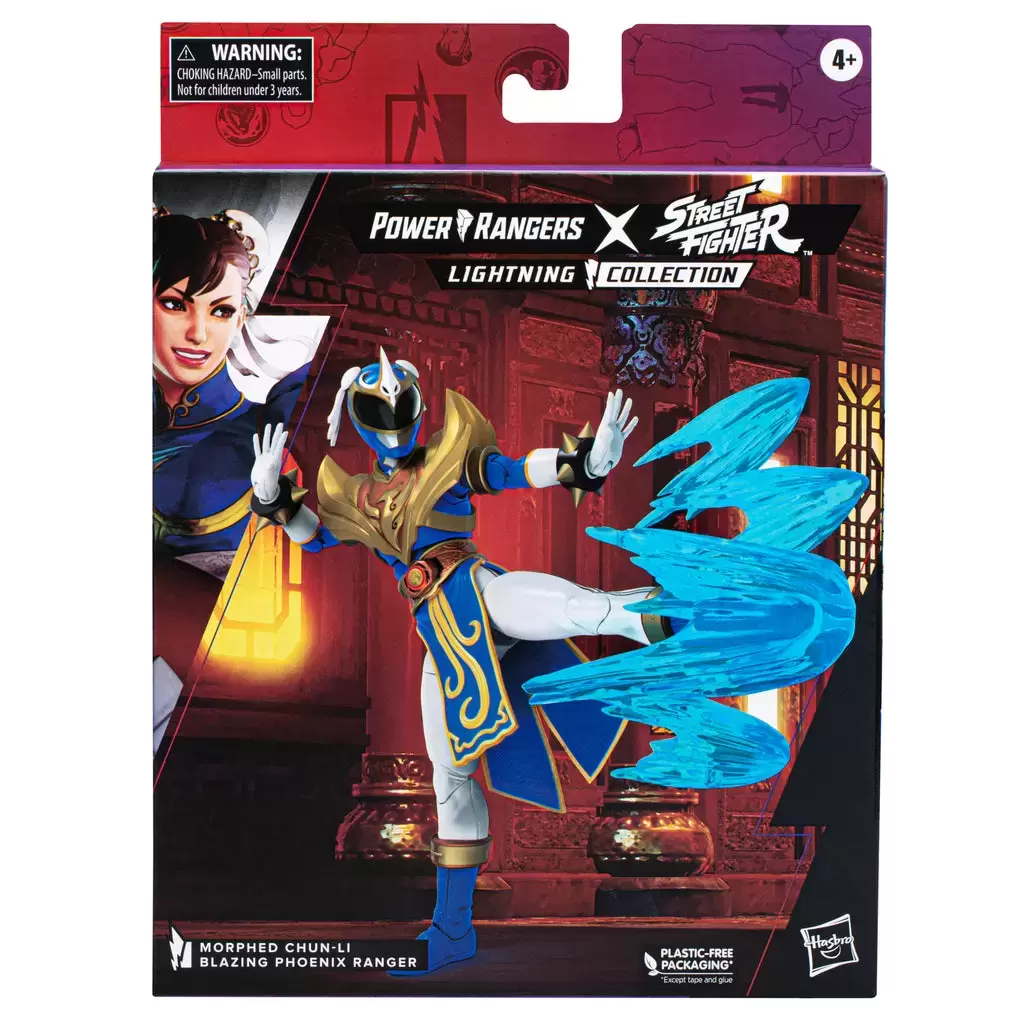 Power Rangers Hasbro - Lightning Collection - Power Rangers X Street Fighter - Morphed Chun-Li Blazing Phoenix Ranger