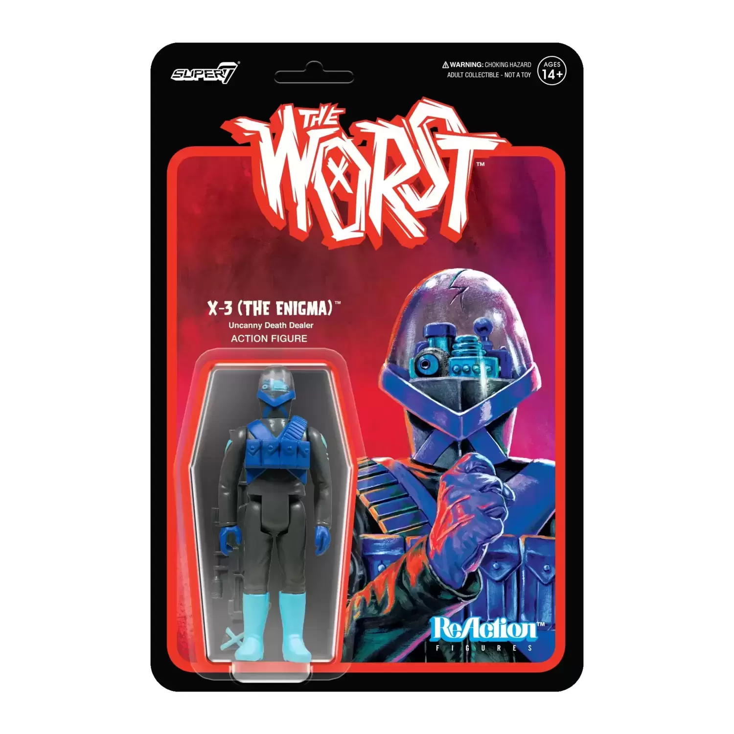 ReAction Figures - The Worst - X-3 (Infared)