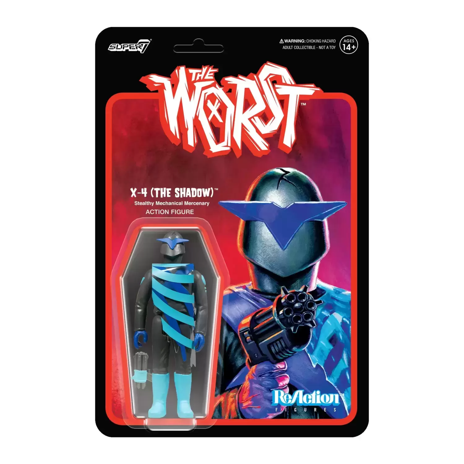 ReAction Figures - The Worst - X-4 (Infared)