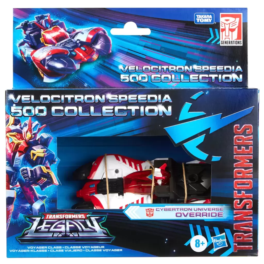 Velocitron Speedia 500 Collection - Transformers Legacy - Cybertron Universe Override