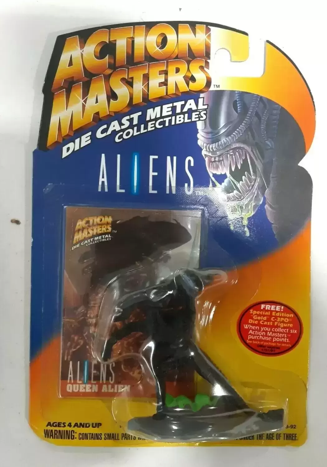 Action Masters - Die Cast Metal Collectibles - Aliens - Queen Alien