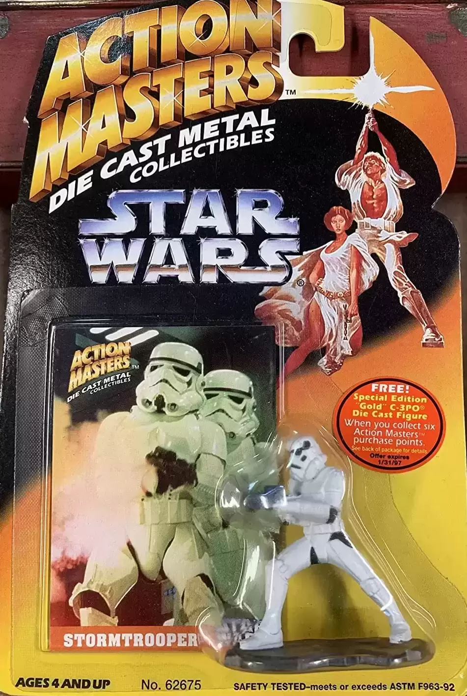 Action Masters - Die Cast Metal Collectibles - Star Wars - Stormtrooper