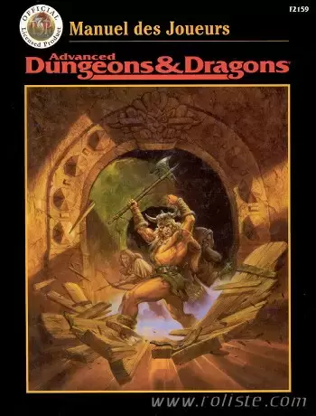Advanced Dungeons & Dragons - 2ème édition - Manuel des joueurs