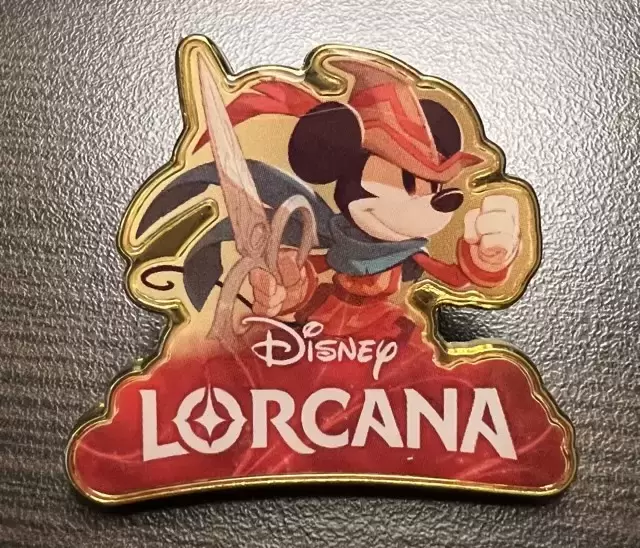 Disney Lorcana Mickey Mouse - D23 - Pin's Lorcana
