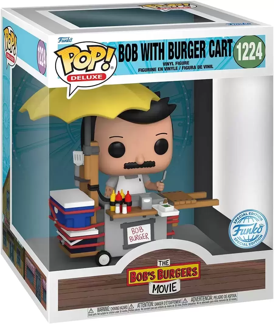 POP! Animation - Bob\'s Burgers - Bob with Burger Cart