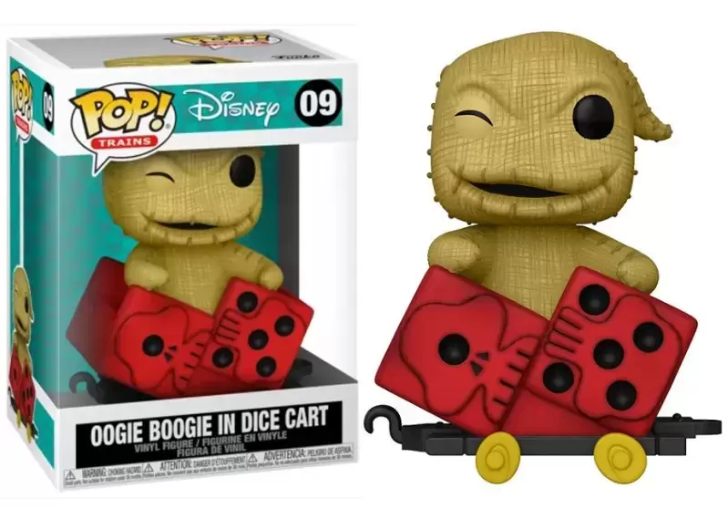 POP! Trains - The Nightmare Before Christmas - Oogie Boogie in Dice Cart