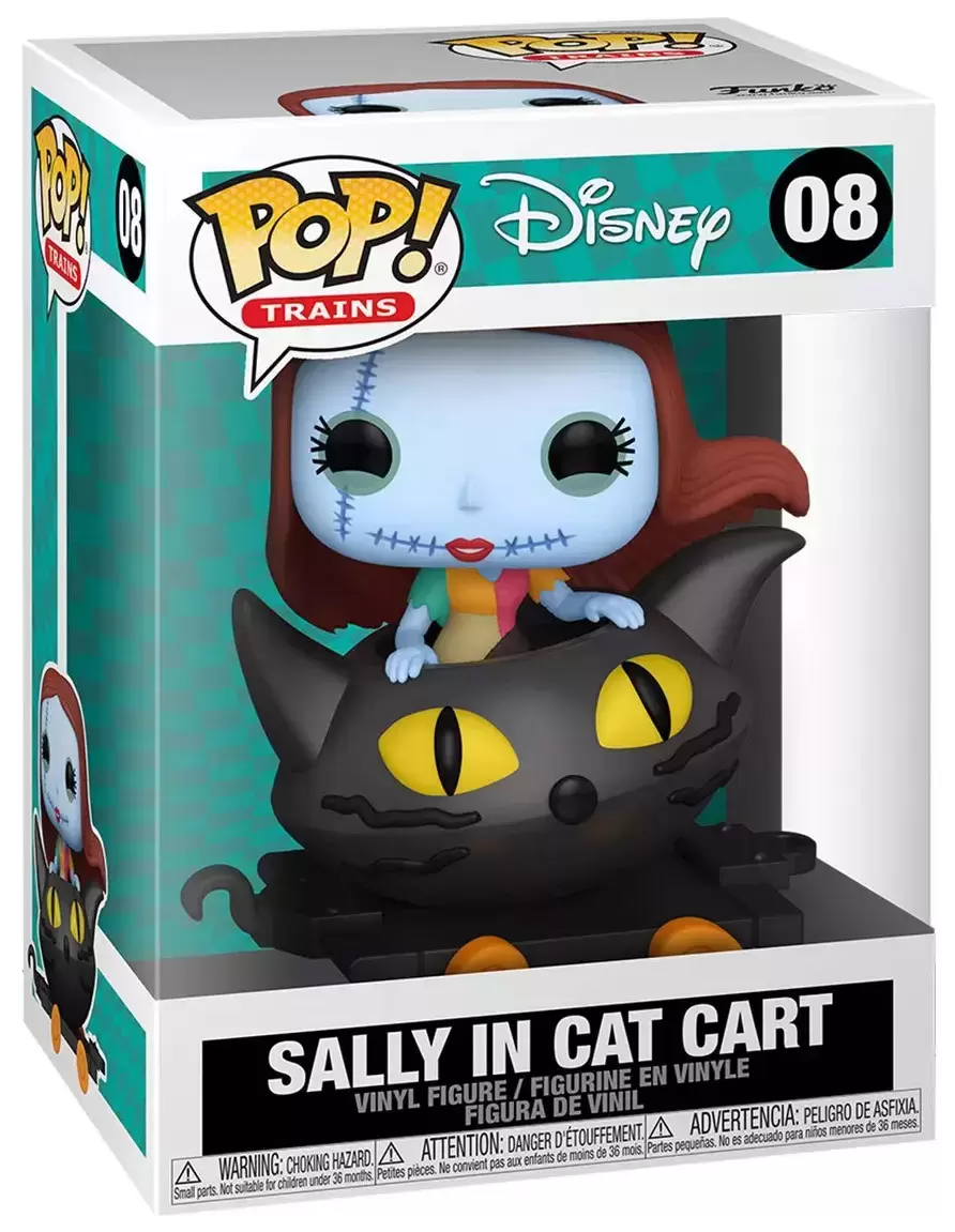 POP! Trains - The Nightmare Before Christmas - Sally in Cat Cart