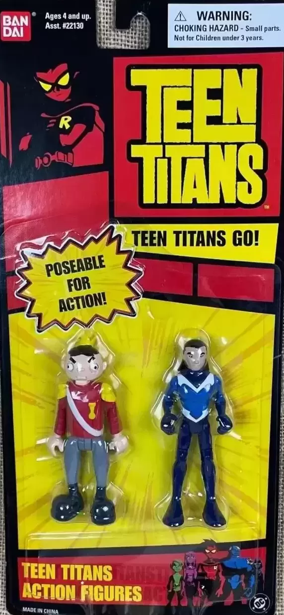 Bandai - Teen Titans - Puppet King & Aqualad