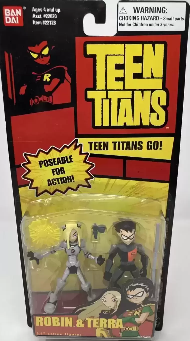 Bandai - Teen Titans - Robin & Terra