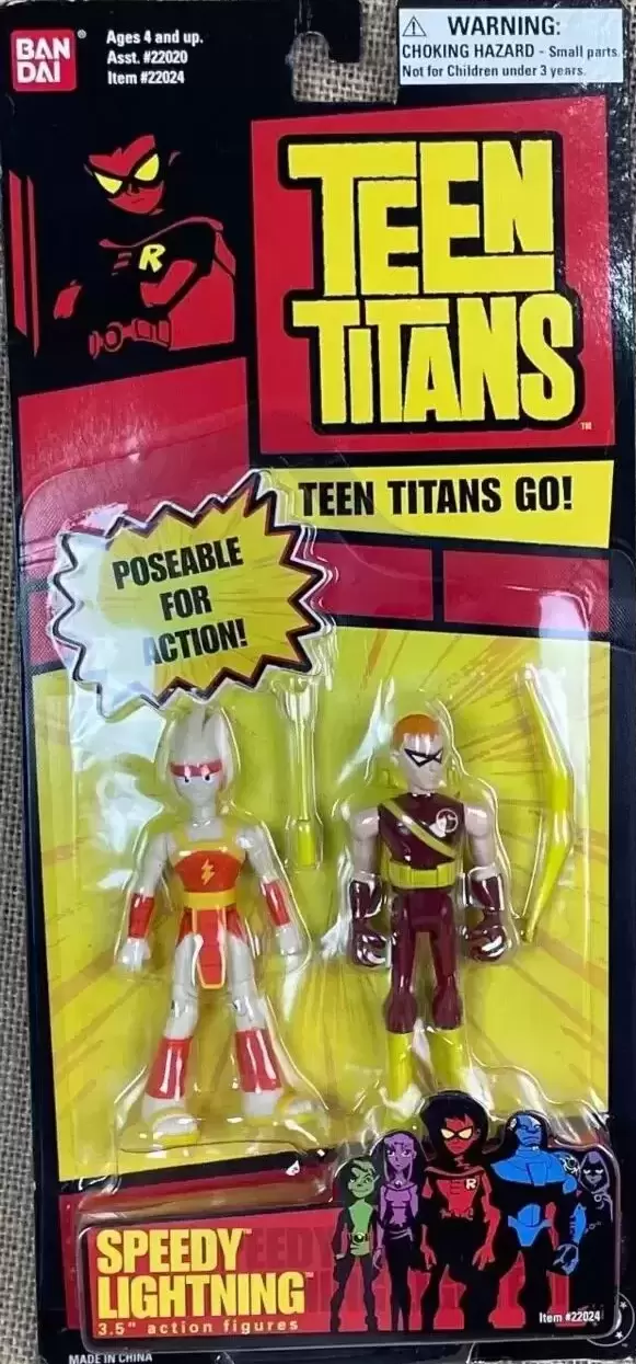 Bandai - Teen Titans - Speedy & Lightning
