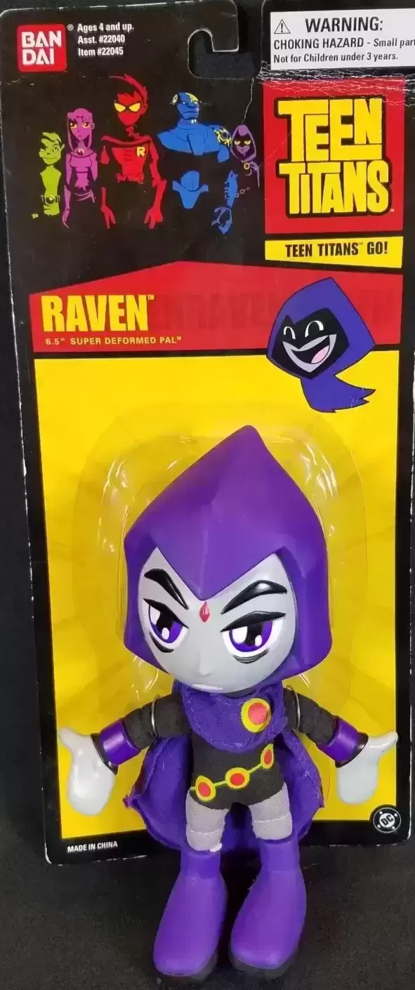 Bandai - Teen Titans - Super-Deformed Pal - Raven