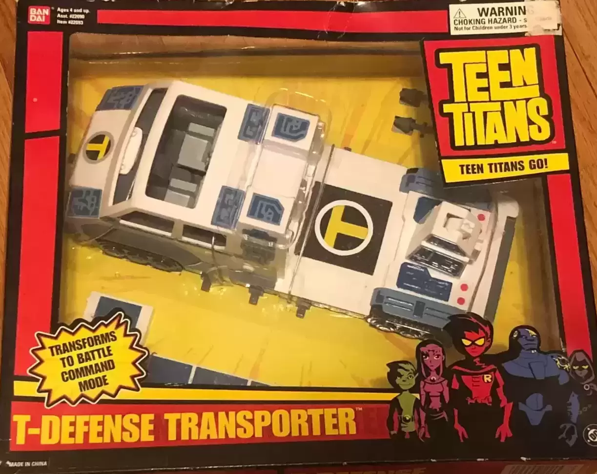 Bandai - Teen Titans - T-Defense Transporter