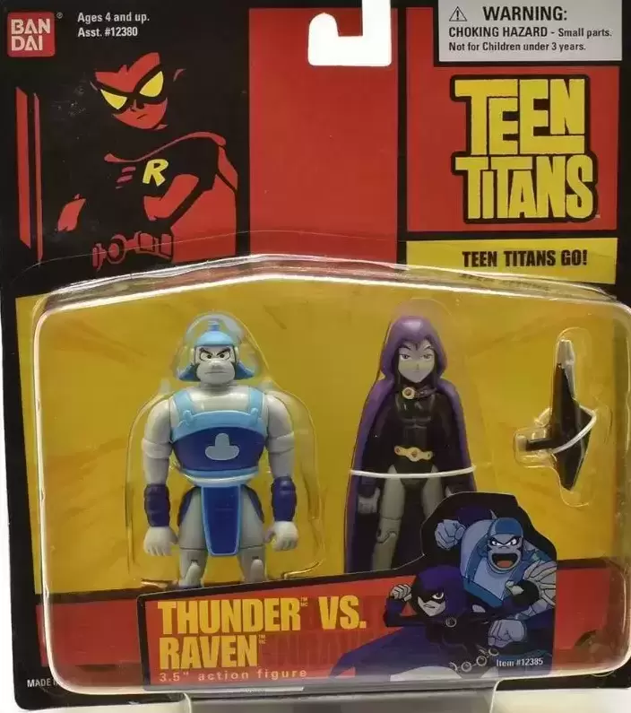 Bandai - Teen Titans - Thunder vs Raven
