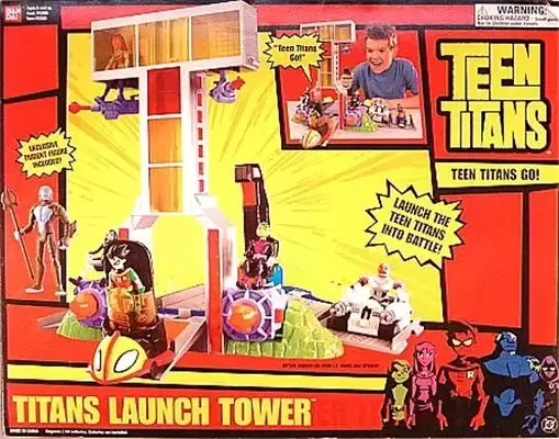 Bandai - Teen Titans - Titans Launch Tower