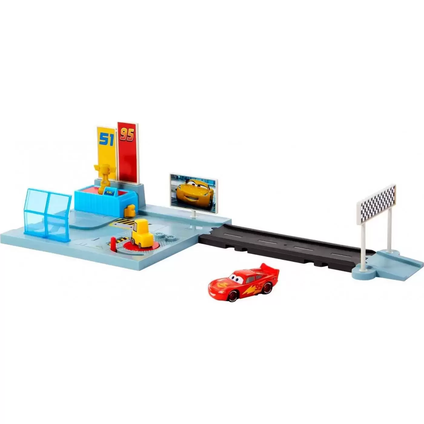 Cars - Playsets - Cars On the Road Dinoco Rusteze Racing Center