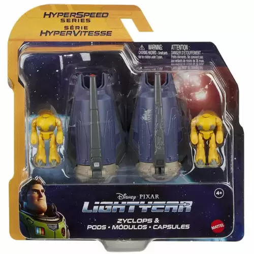 Lightyear - Mattel - Hyperspeed Series - Zyclops and Pods