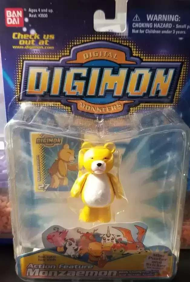 Digimon - Bandai - Monzaemon