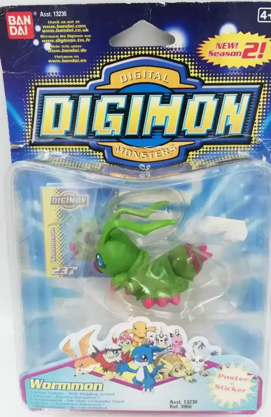 Digimon - Bandai - Wormmon