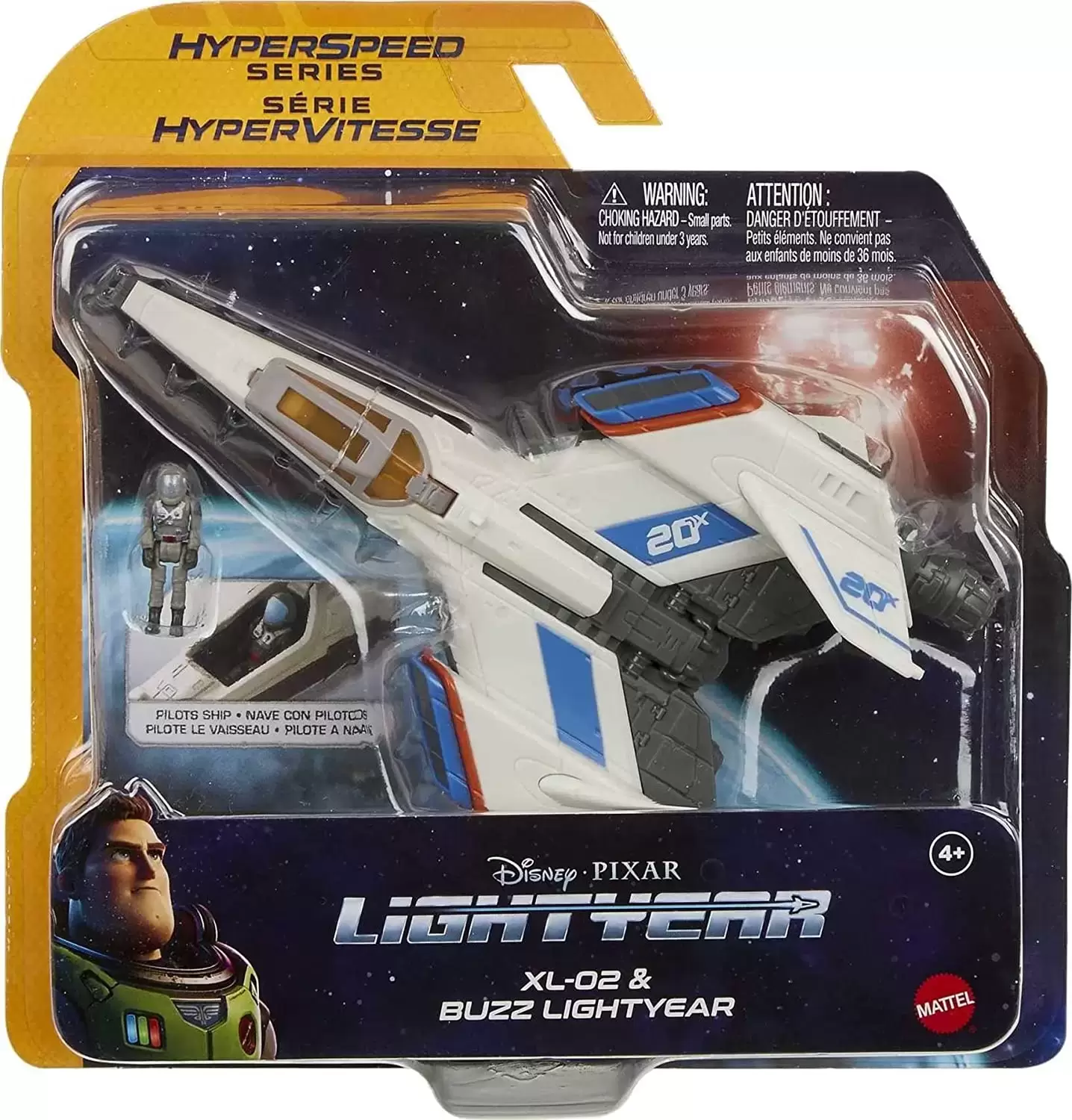 Lightyear - Mattel - Hyperspeed Series - XL-02 & Buzz Lightyear