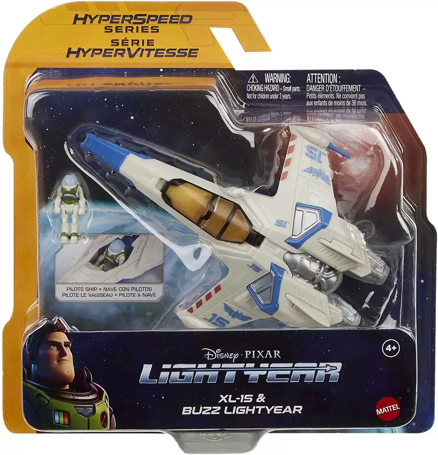 Lightyear - Mattel - Hyperspeed Series - XL-15 & Buzz Lightyear