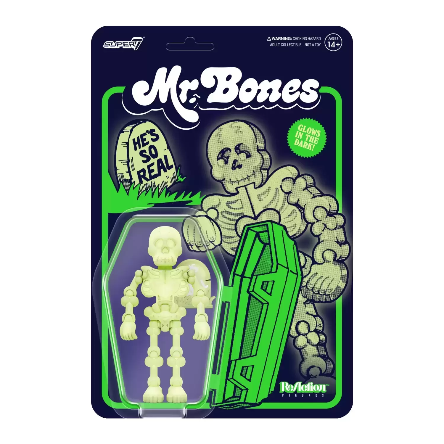 ReAction Figures - Mr. Bones (Glow)